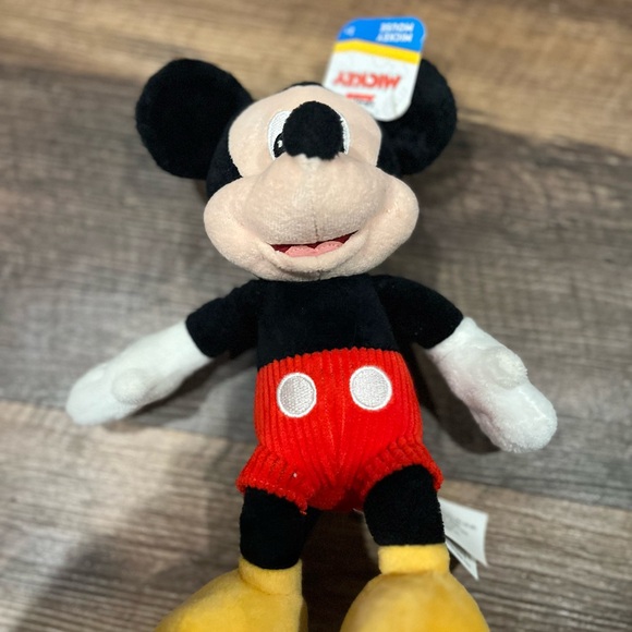 NWT Disney Jr. MICKEY MOUSE Fun House 8" Beanbag Plush New - Picture 4 of 6